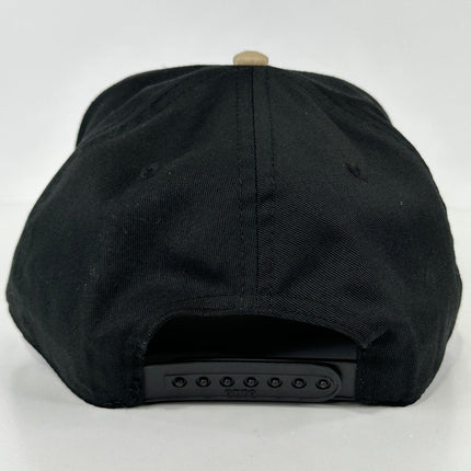WHISKEY MAKES ME FRISKY Black Crown SnapBack Adjustable Cap Hat Custom Embroidered Collab 𝗥𝗢𝗪𝗗𝗬 𝗥𝗢𝗚𝗘𝗥