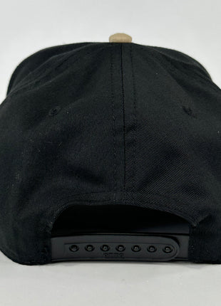 WHISKEY MAKES ME FRISKY Black Crown SnapBack Adjustable Cap Hat Custom Embroidered Collab 𝗥𝗢𝗪𝗗𝗬 𝗥𝗢𝗚𝗘𝗥