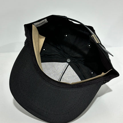 True original vintage Subway Black Strapback Hat Cap DEADSTOCK