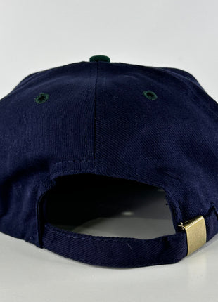 OH MY GOD IM SO POOR RIGHT NOW Vintage Mid Crown Strapback Cap Hat Custom Embroidered Rowdy Roger Collab