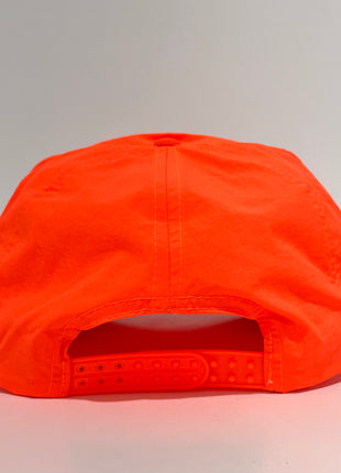 I GAVE ALL MY MONEY TO THE LOCAL STRIPPER AND NOW I AM HOMELESS Vintage Neon Orange Rope Golf SnapBack Cap Hat Custom Embroidered