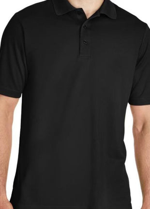 Custom order. 4 saving grace logo black polos custom embroidery