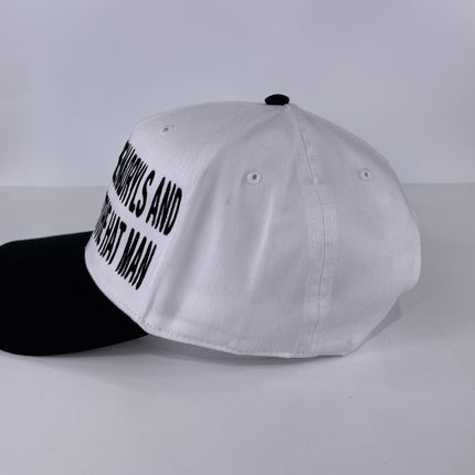 I took 50 Benadryls and now I see the hat man custom embroidered SnapBack cap hat