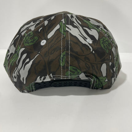 Custom Redman tournament trail patch on a Camo rope SnapBack Hat Cap