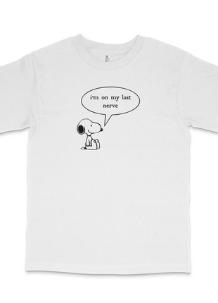 I'm On My Last Nerve Custom Printed T-Shirt