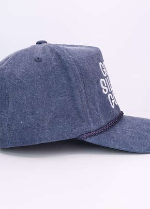 GOD'S SILLIEST GOOSE Tall Crown Snapback with rope Hat Cap Custom Embroidery