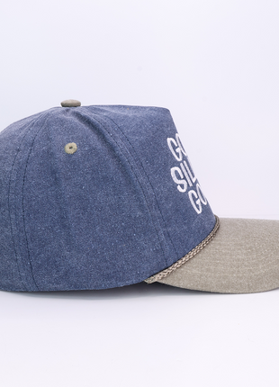 GOD'S SILLIEST GOOSE Tall Crown Snapback with rope Hat Cap Custom Embroidery