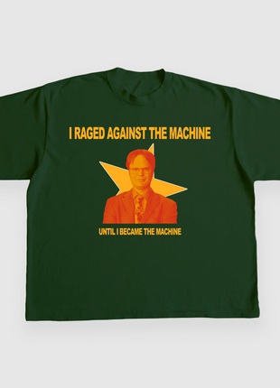 I RAGED AGAINST THE MACHINE CUSTOM PRINTED T-SHIRT