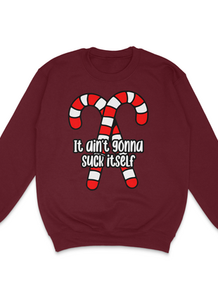 It Ain't Gonna Suck Itself Custom Printed Sweatshirt