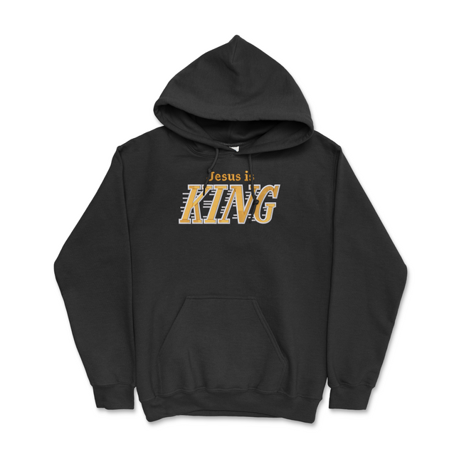 Jesus Is King Custom Embroidered Hoodie