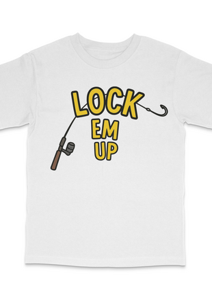 Lock Em Up Custom Printed T-Shirt