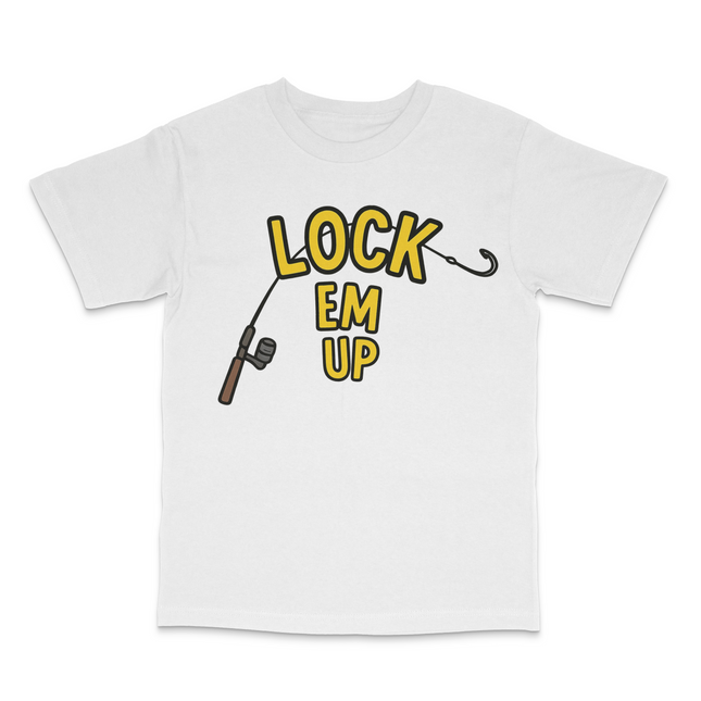 Lock Em Up Custom Printed T-Shirt