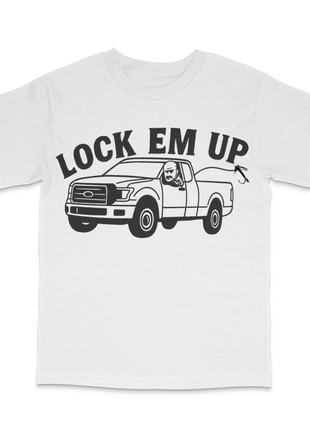 Lock Em Up 2 Custom Printed T-Shirt