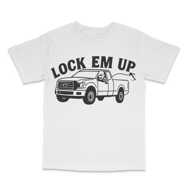 Lock Em Up 2 Custom Printed T-Shirt