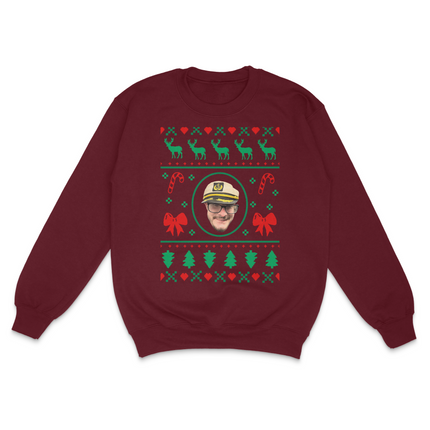 Joshua Block Ugly Christmas Custom Printed Sweatshirt