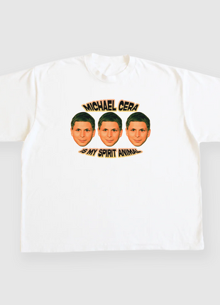 Michael Cera Is My Spirit Animal custom printed t-shirt