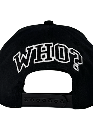 Who Is Mike Jones Custom Embroidered Black Snapback Blockhead