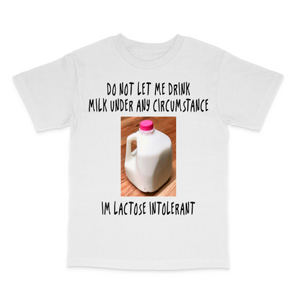 Milk Custom Printed T-Shirt
