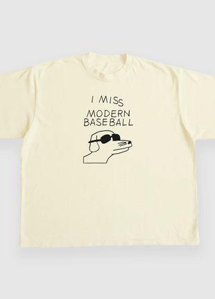 I Miss Modern Baseball Custom Printed T-Shirt