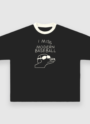 I Miss Modern Baseball Custom Printed T-Shirt