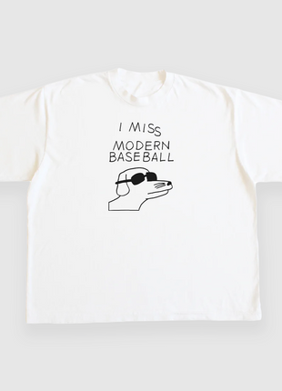 I Miss Modern Baseball Custom Printed T-Shirt