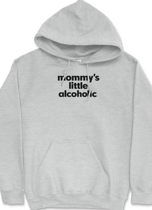 MOMMY’S Little Alcoholic Custom Printed Hoodie