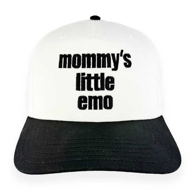 Mommys Little emo Custom Embroidered Hat