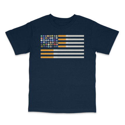 American Patriot Custom Printed T-Shirt