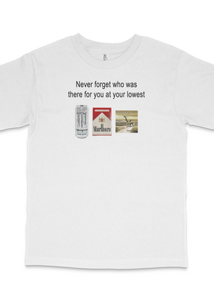 Never Forget Custom Printed T-Shirt