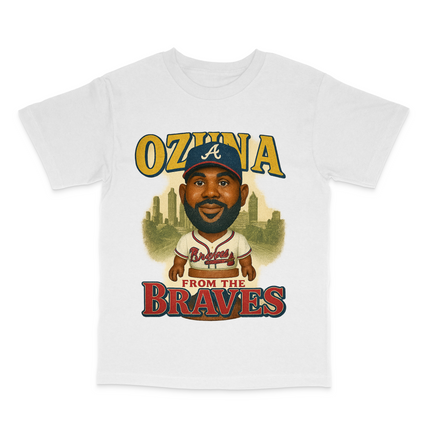 Atlanta Baseball Custom Printed T-Shirt