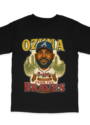 Atlanta Baseball Custom Printed T-Shirt