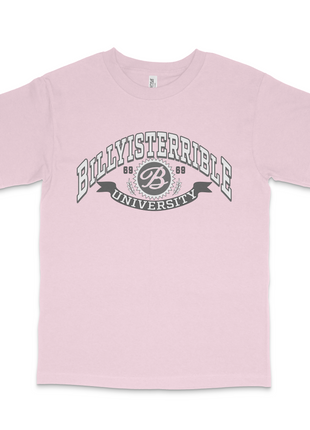 Billy University Custom Printed T-Shirt Billy is Terrible