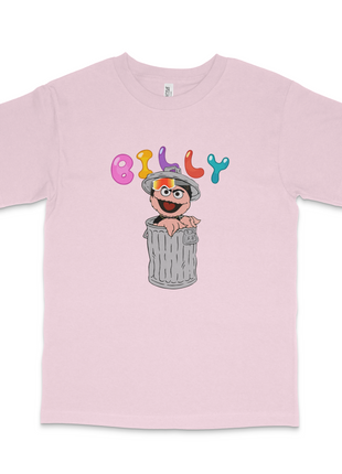 Billy Trashcan Custom Printed T-Shirt Billy is Terrible