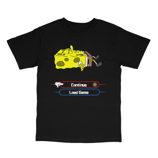 SpongeBob Game Shirt Custom Printed T-Shirt