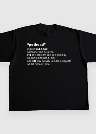 POTHEAD CUSTOM PRINTED T-SHIRT