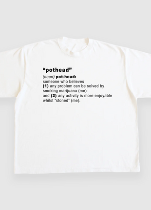 POTHEAD CUSTOM PRINTED T-SHIRT