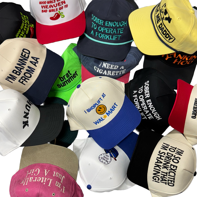 Random Embroidered Hat