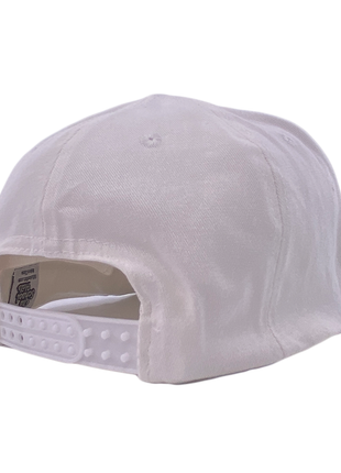Backyard Stanley Cup Champ White SNAPBACK Black Rope CUSTOM EMBROIDERED CAP HAT COLLAB SHAWN RICKETTS