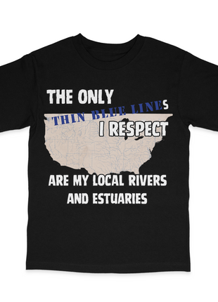 The Only Lines I Respect Custom Printed T-Shirt