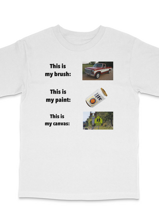 This Is My Brush Custom Printed T-Shirt