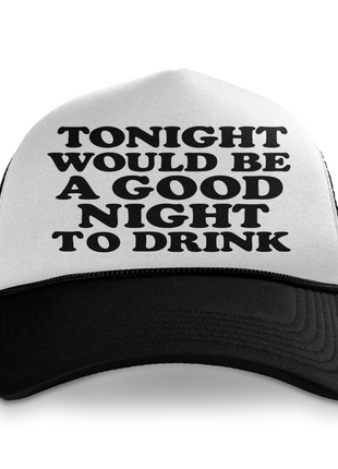 Tonight Would Be A Good Night To Drink Custom Printed Hat