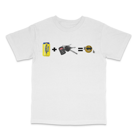 Twisted Tea Car Key Custom Printed T-Shirt
