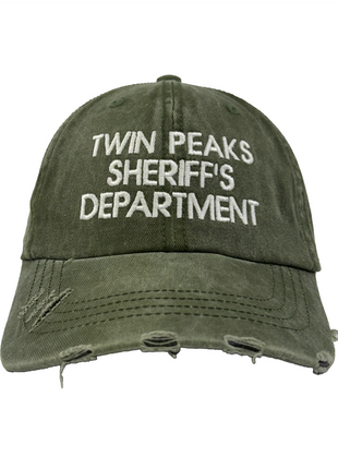 Twin Peaks Sheriff's Department Dad Hat Custom Embroidered
