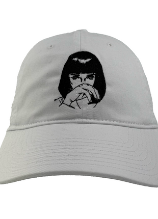Uma Thurman Pulp Fiction Dad Hat Custom Embroidered