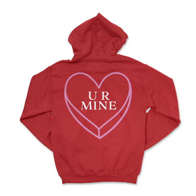 Ur Mine Custom Printed Valentines Day Hoodie