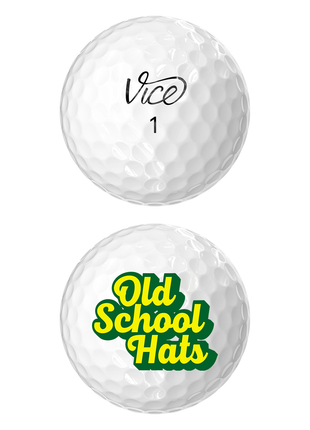 OSH Vice Drive Golf Balls (Sleeve) LIMITED TO 8