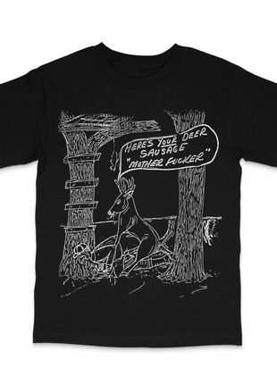 Deer Sausage Custom Printed T-Shirt