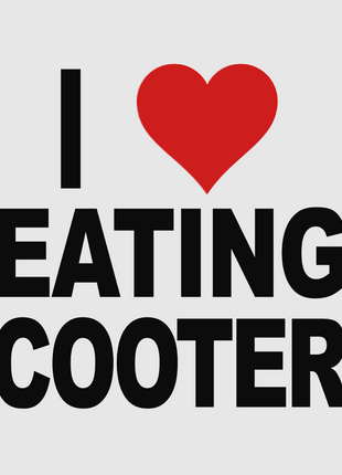 I Love Eating Cooter Custom Printed T-Shirt