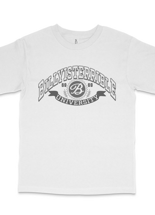 Billy University Custom Printed T-Shirt Billy is Terrible