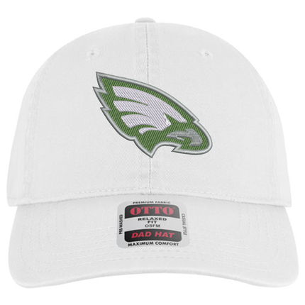 Eagles School Custom Embroidered Dad Hat Strapback